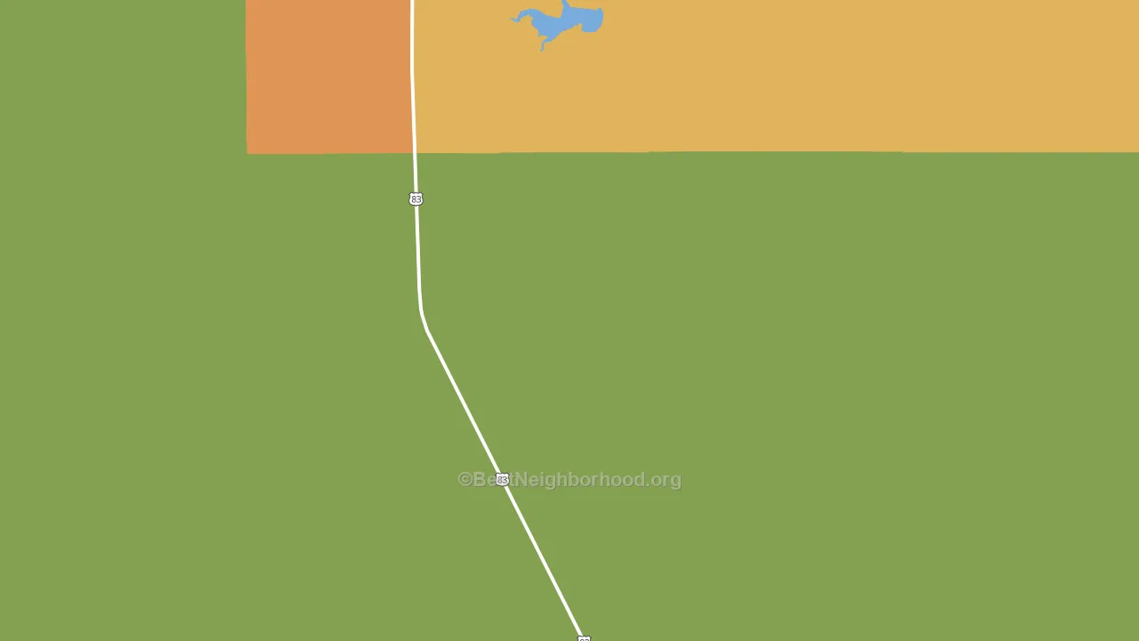 Hidden Timber, SD block-group voter-turnout map