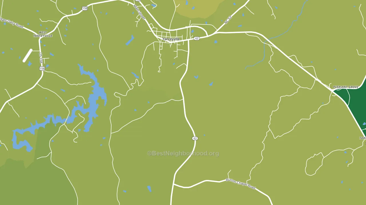 Hightowers, NC block-group voter-turnout map