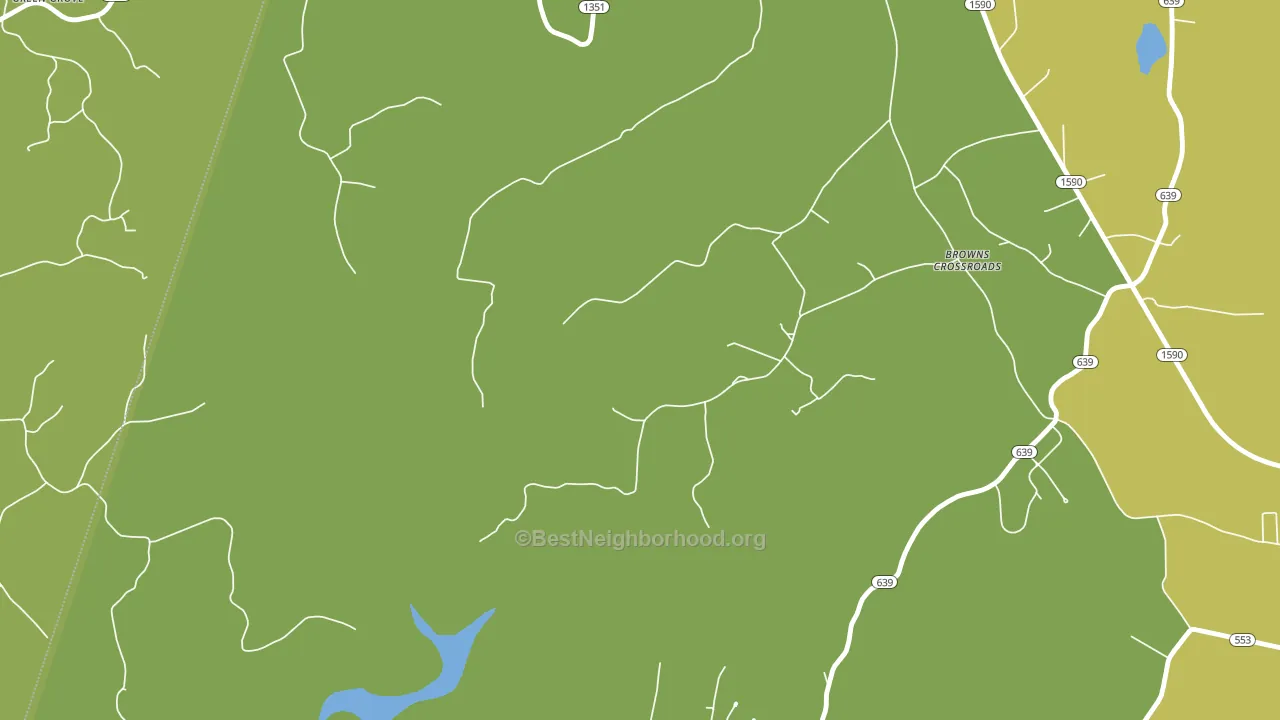 Highway, KY block-group voter-turnout map