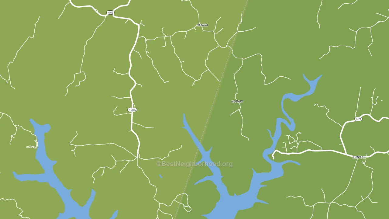Hobart, KY block-group voter-turnout map