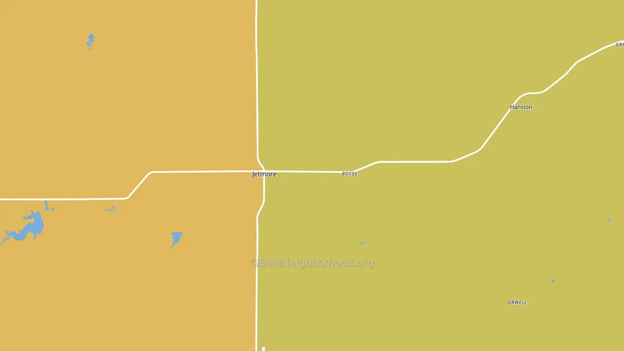 Hodgeman County, KS block-group voter-turnout map