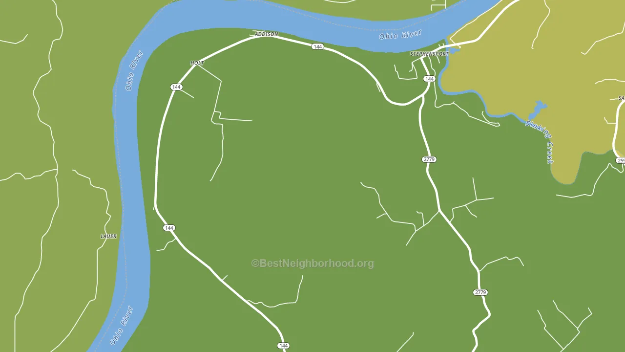 Holt, KY block-group voter-turnout map