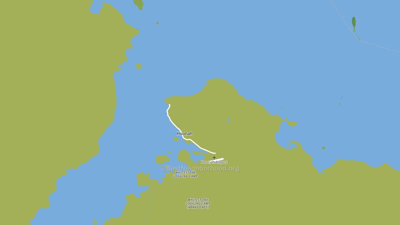 Hoonah-Angoon Census Area, AK block-group voter-turnout map