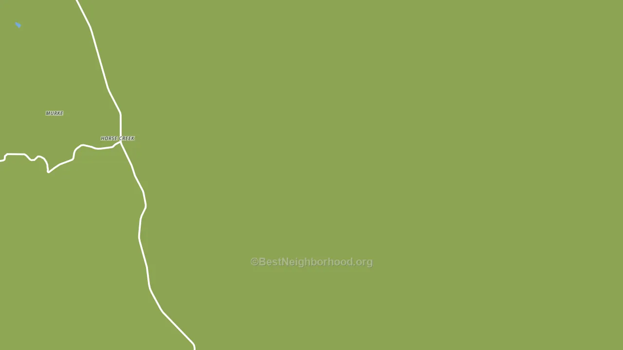 Horse Creek, WY block-group voter-turnout map