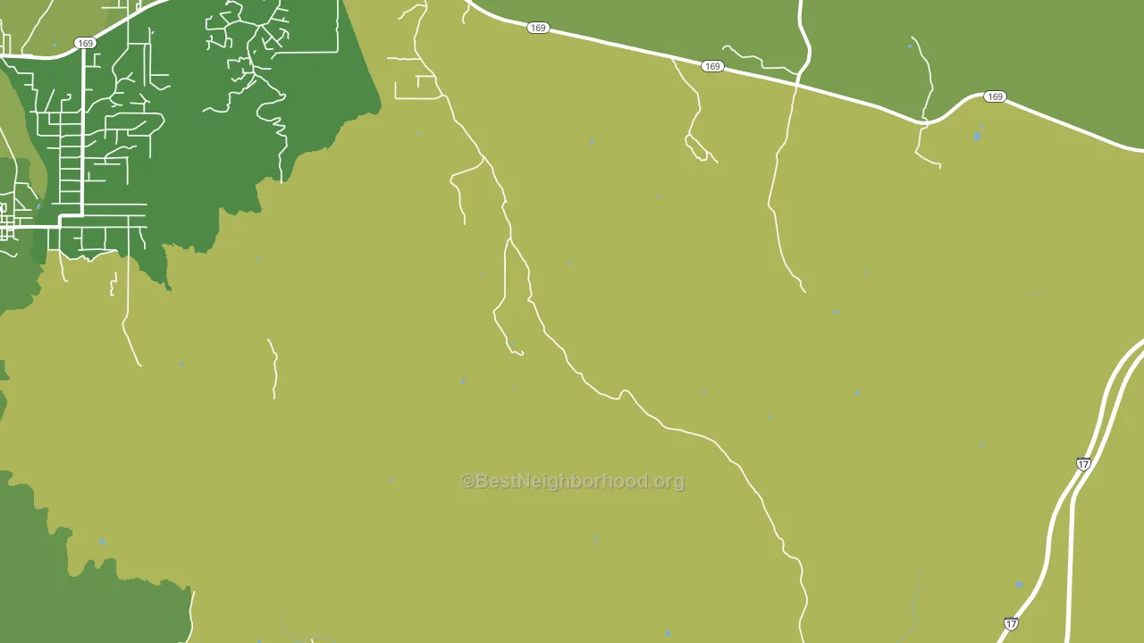 Horse Thief, AZ block-group voter-turnout map