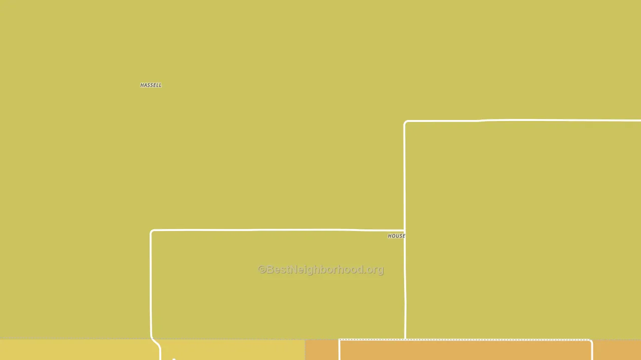 House, NM block-group voter-turnout map