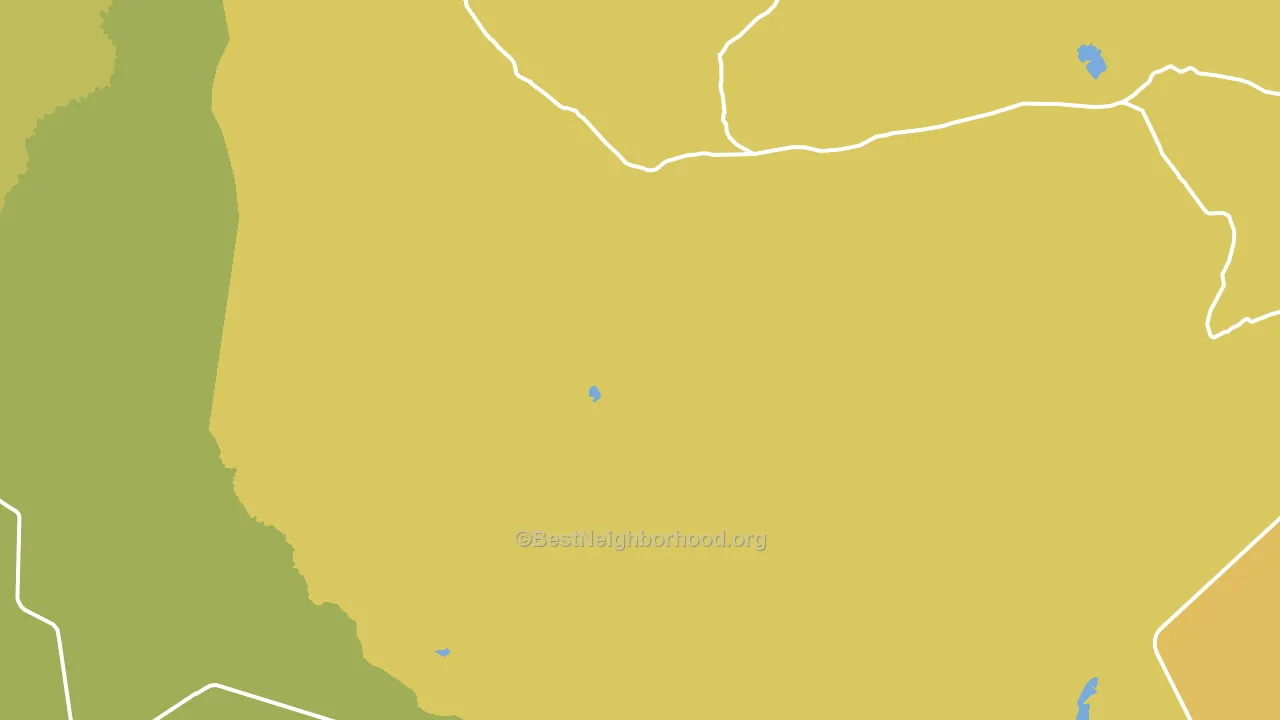 Huachuca Terrace, AZ block-group voter-turnout map