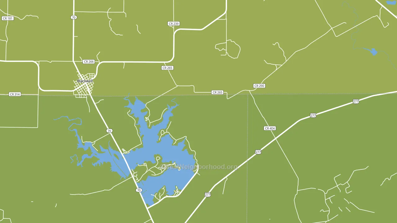 Hylton, TX block-group voter-turnout map