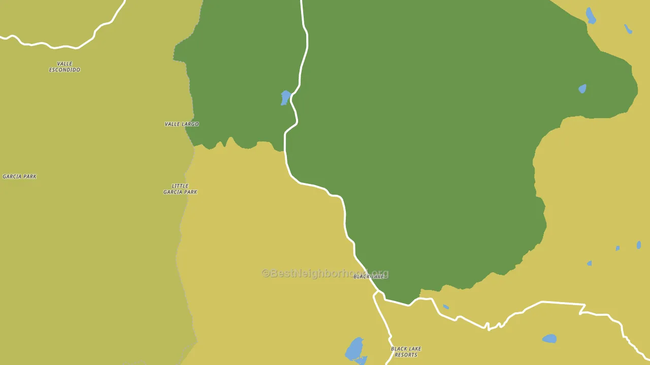 Idlewild, NM block-group voter-turnout map