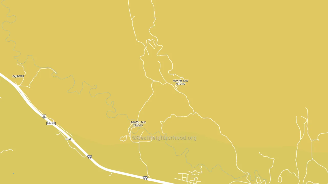 Ilfeld, NM block-group voter-turnout map