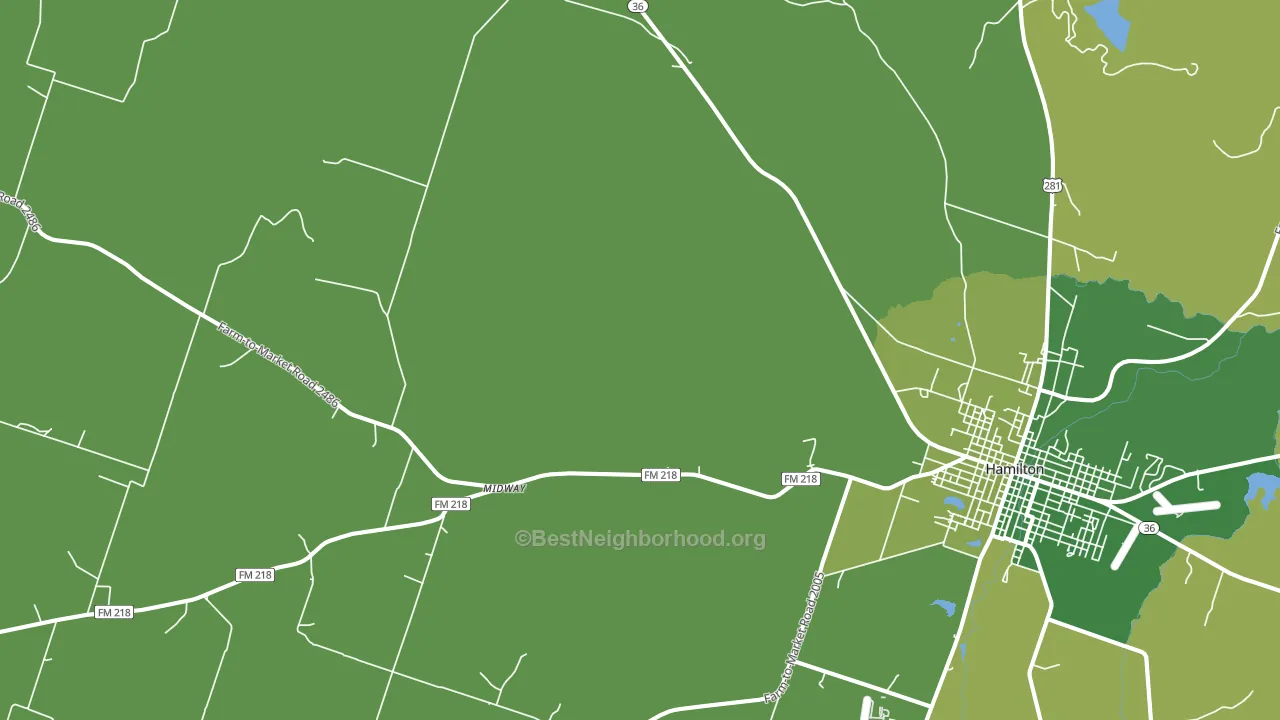 Indian Gap, TX block-group voter-turnout map