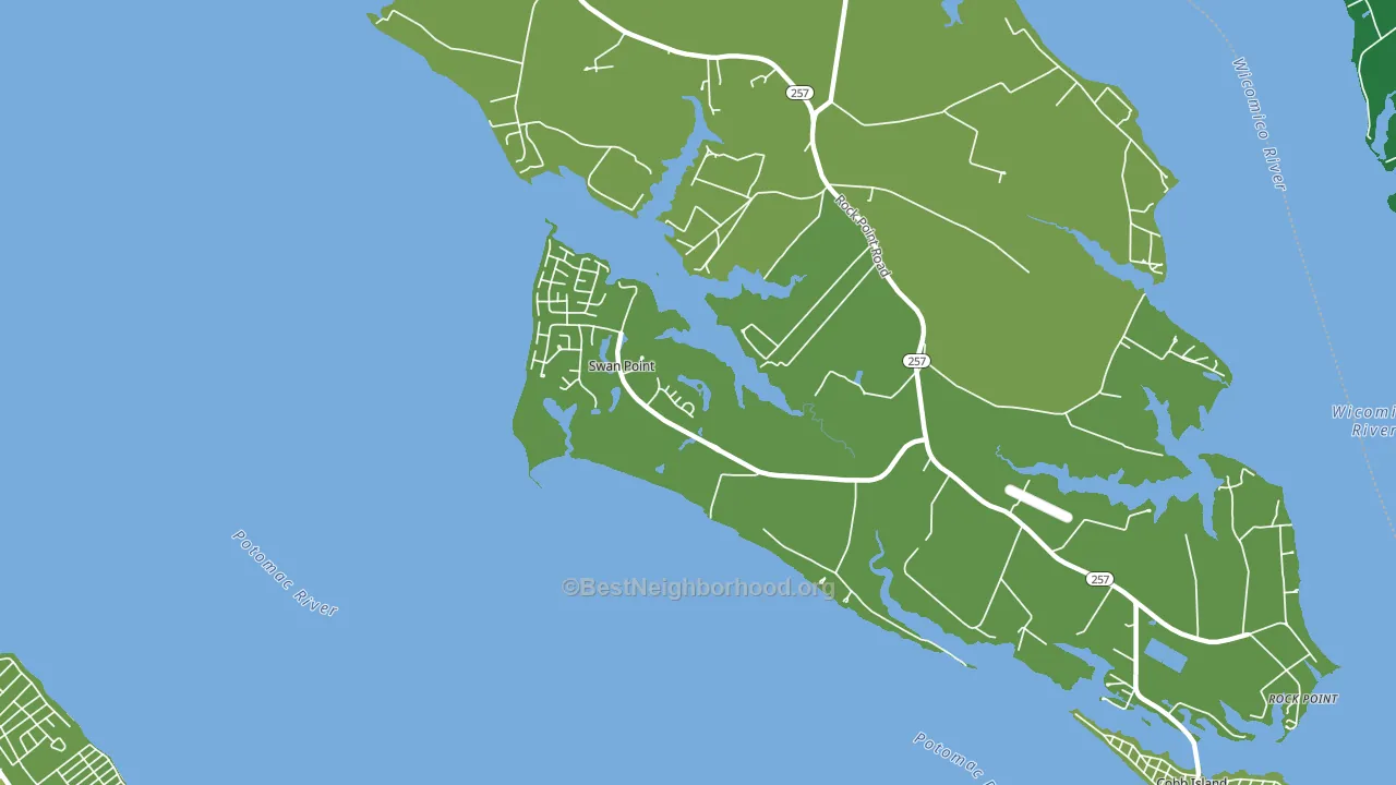 Issue, MD block-group voter-turnout map