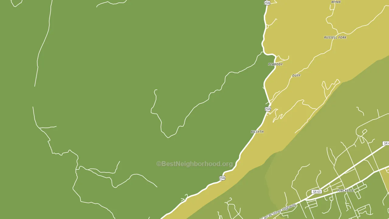 Ivydell, TN block-group voter-turnout map