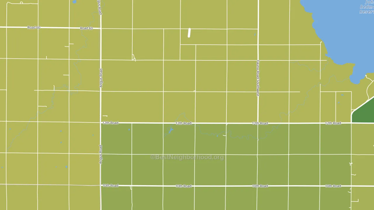 Jacobs Creek Landing, KS block-group voter-turnout map