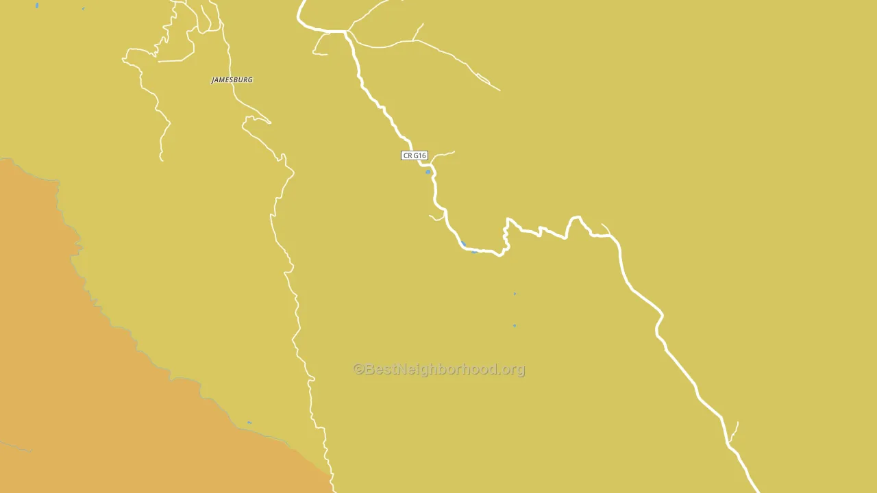 Jamesburg, CA block-group voter-turnout map