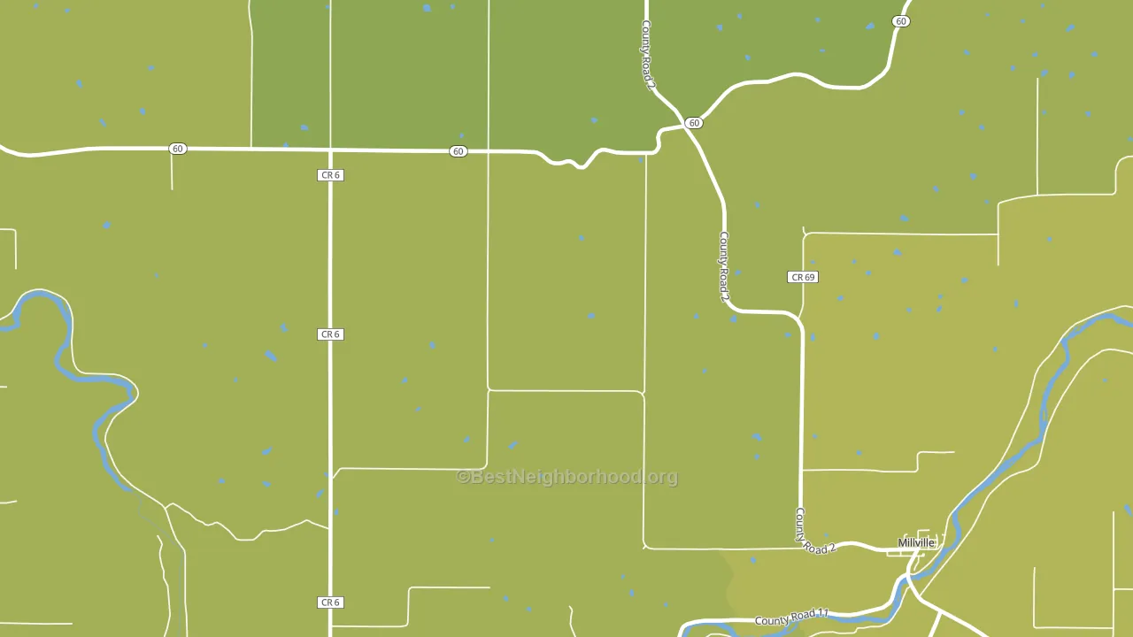 Jarrett, MN block-group voter-turnout map