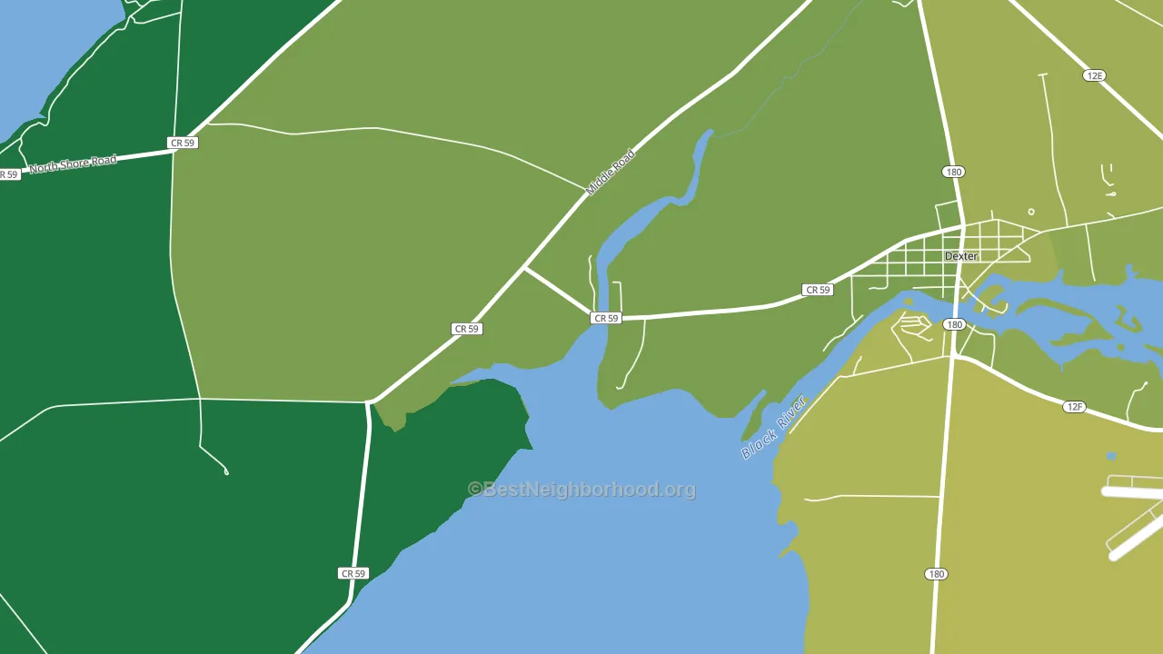Jewettville, NY block-group voter-turnout map