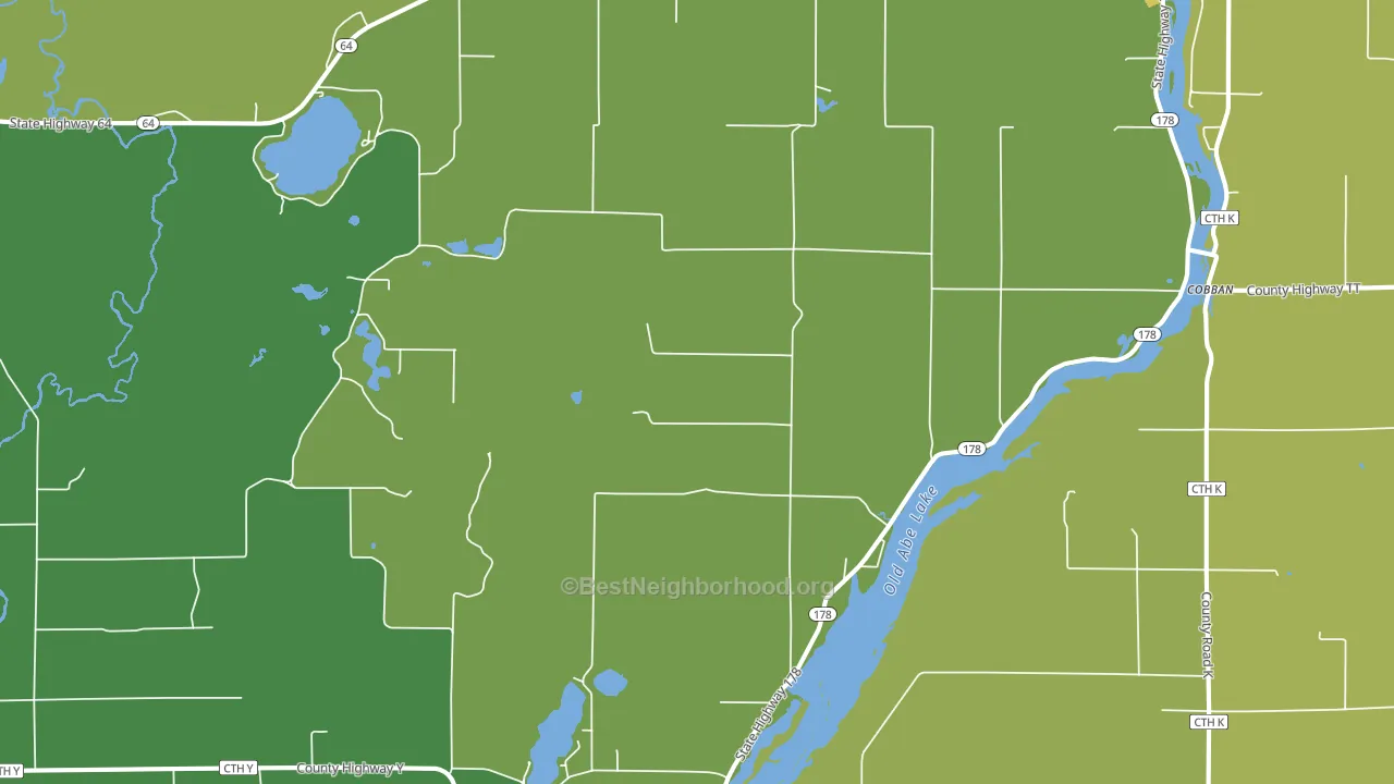Jim Falls, WI block-group voter-turnout map