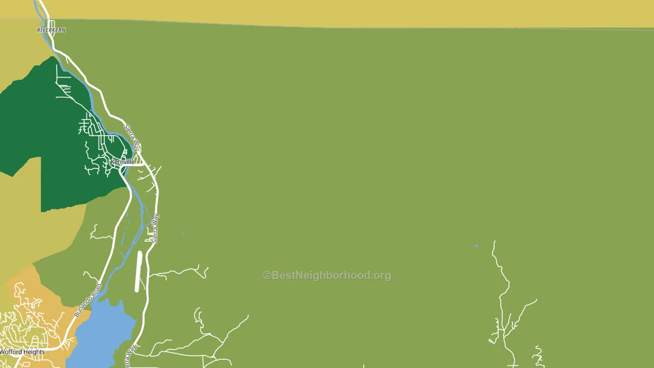 Johnsondale, CA block-group voter-turnout map