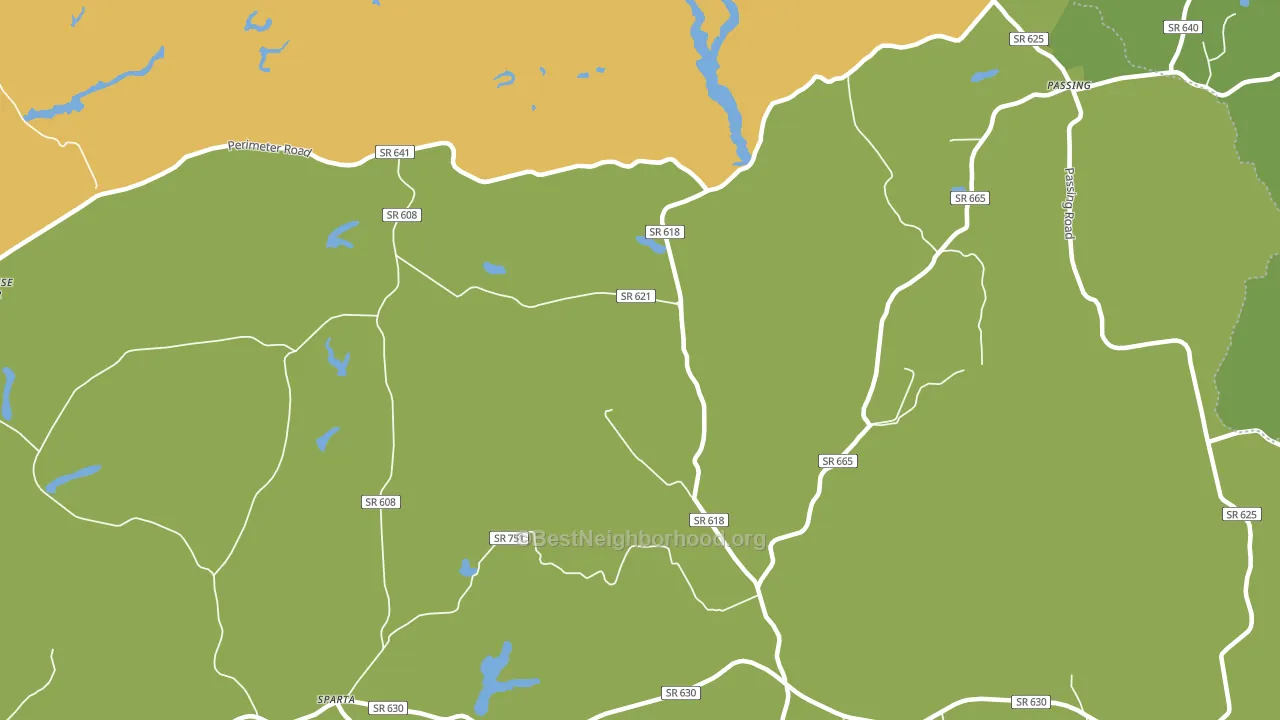 Jones Corner, VA block-group voter-turnout map
