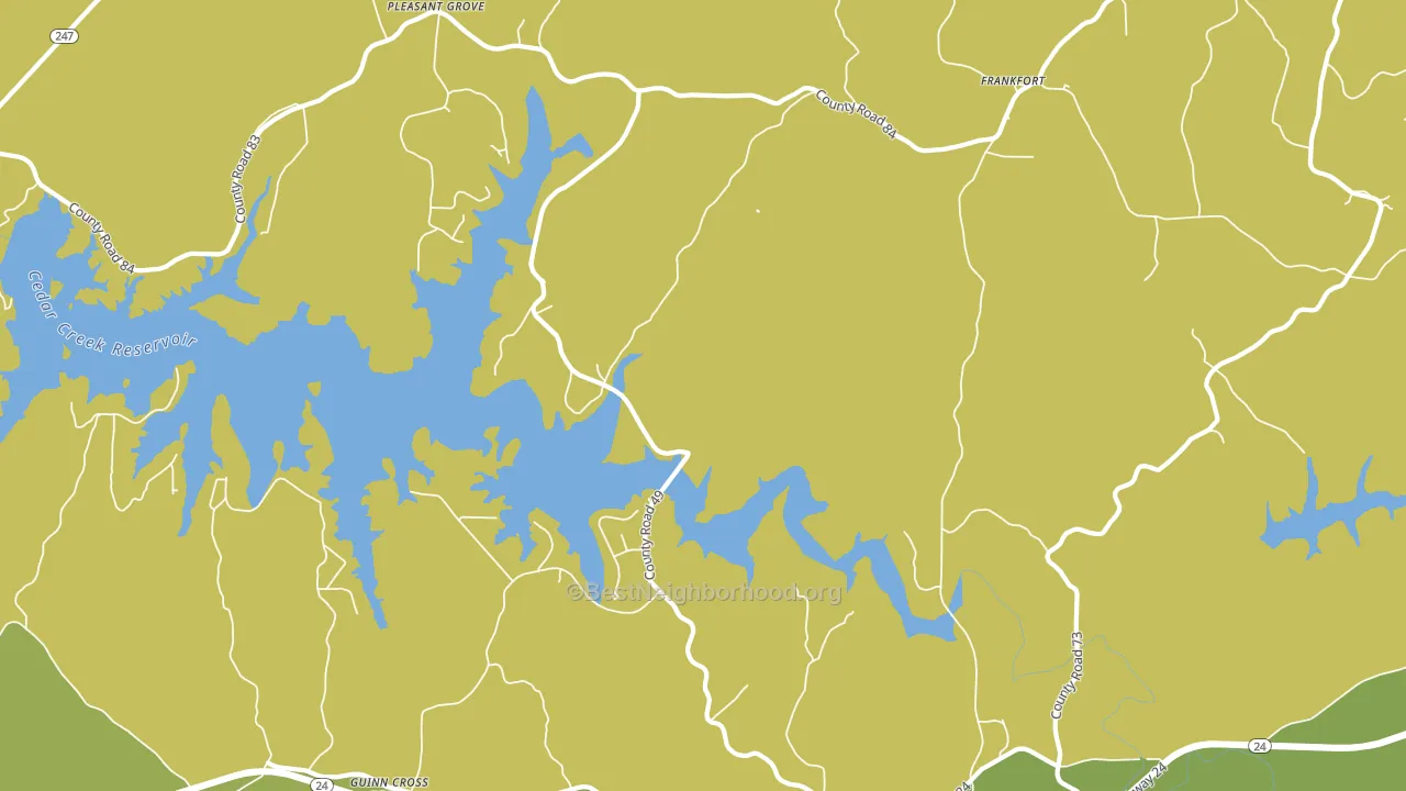 Jonesboro, AL block-group voter-turnout map