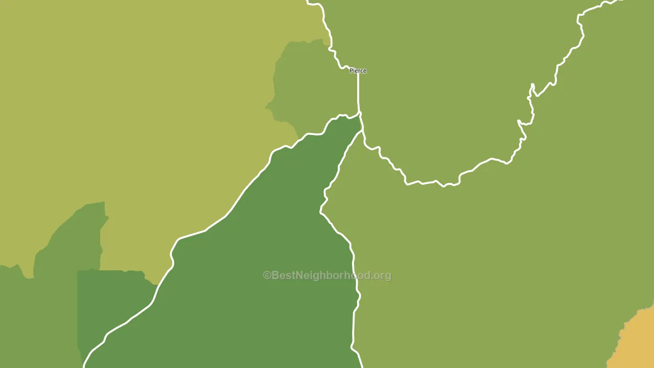 Judge Town, ID block-group voter-turnout map