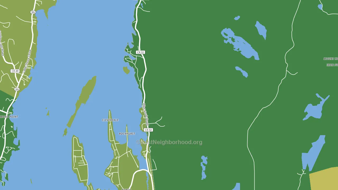 Kattskill Bay, NY block-group voter-turnout map