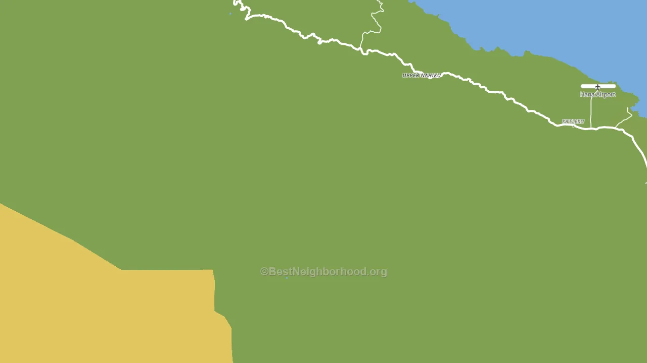 Kaupo, HI block-group voter-turnout map