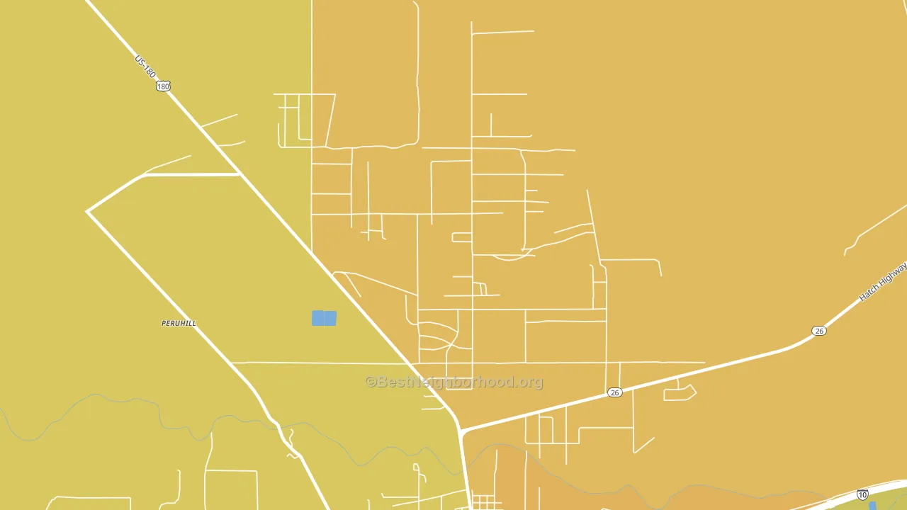 Keeler Farm, NM block-group voter-turnout map