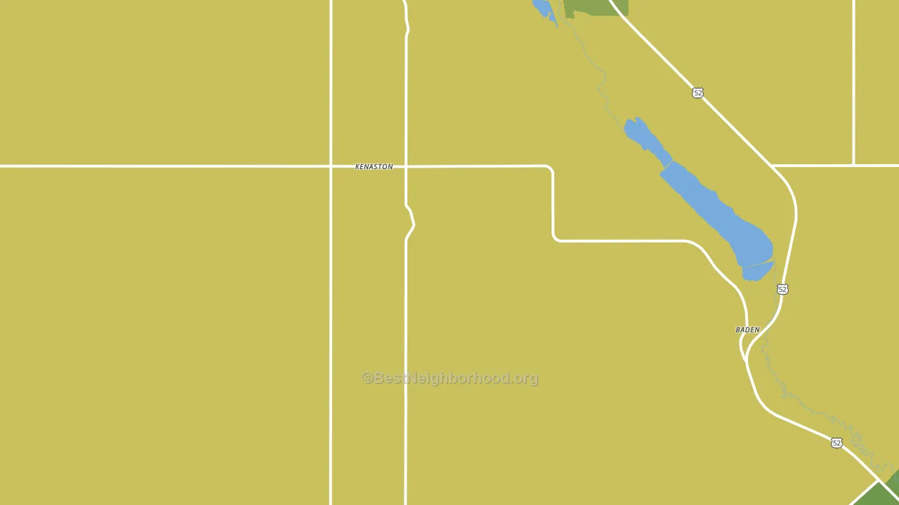 Kenaston, ND block-group voter-turnout map