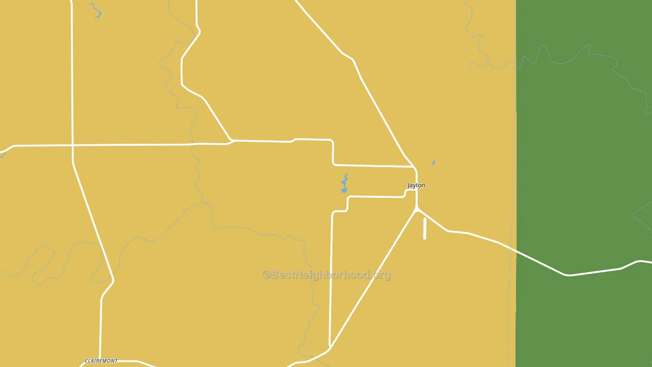 Kent County, TX block-group voter-turnout map