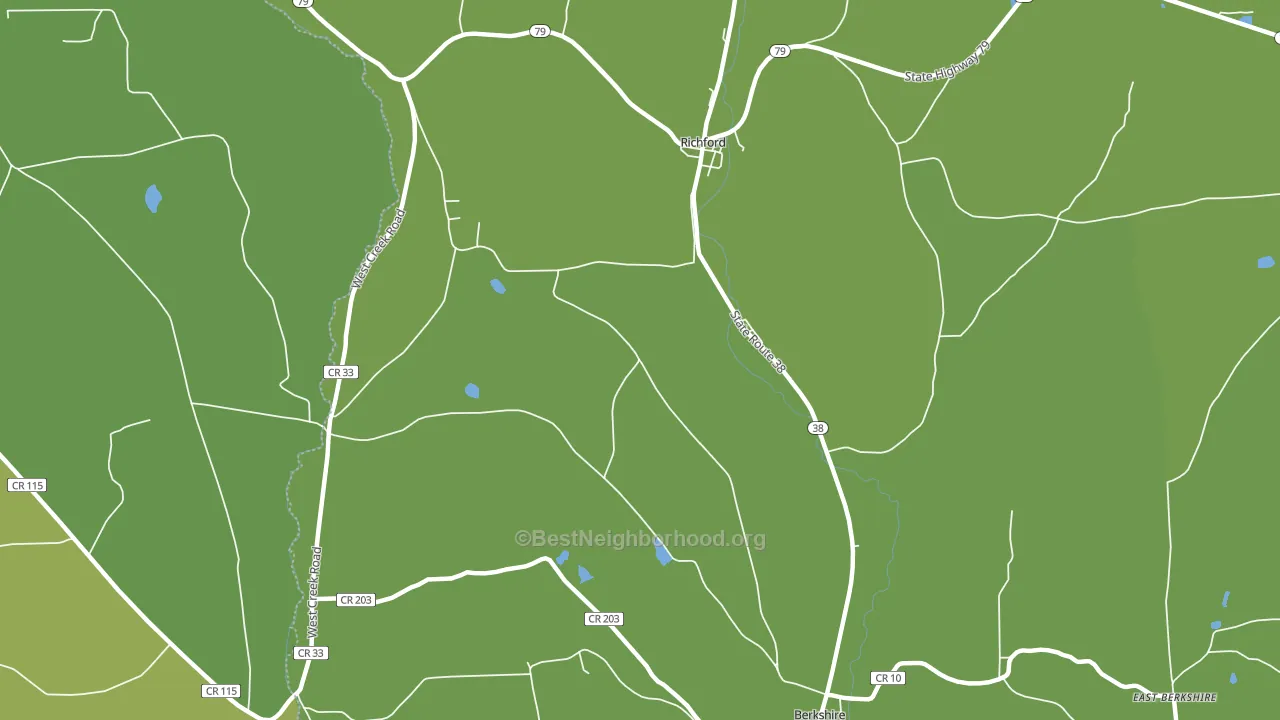 Ketchumville, NY block-group voter-turnout map
