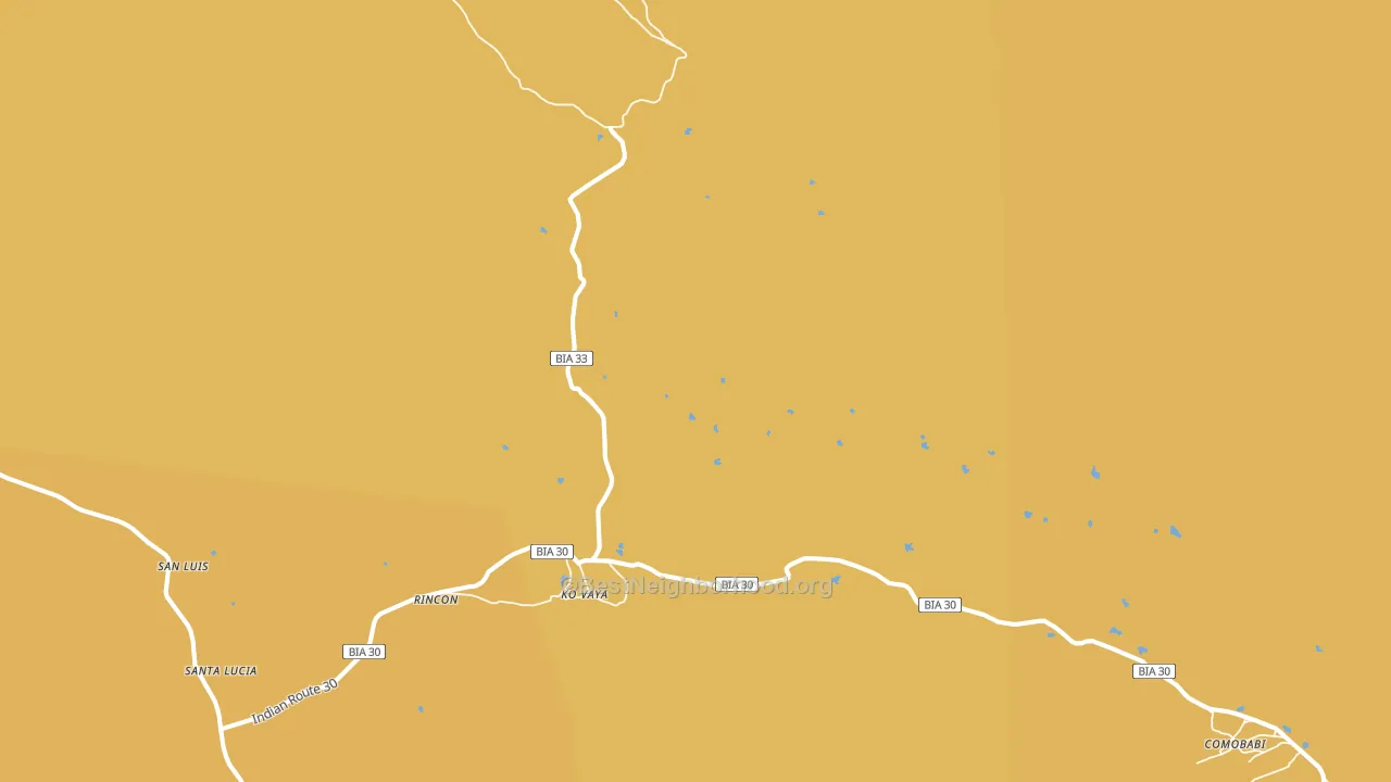 Ko Vaya, AZ block-group voter-turnout map