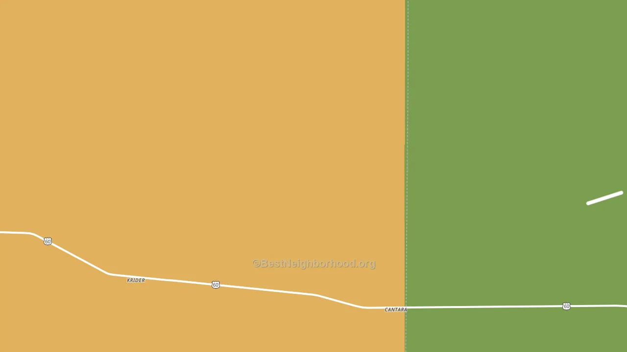 Krider, NM block-group voter-turnout map