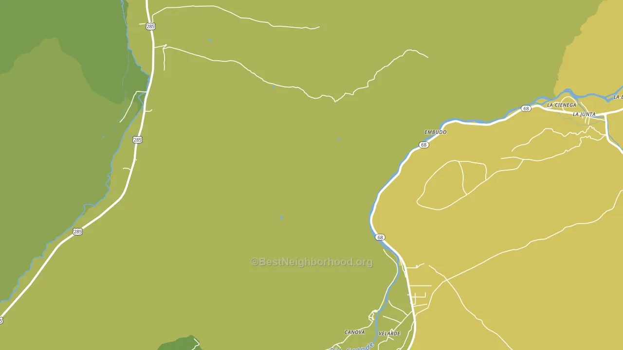 La Junta, NM block-group voter-turnout map