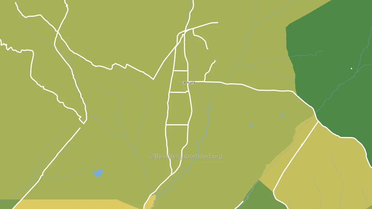 La Plata, NM block-group voter-turnout map
