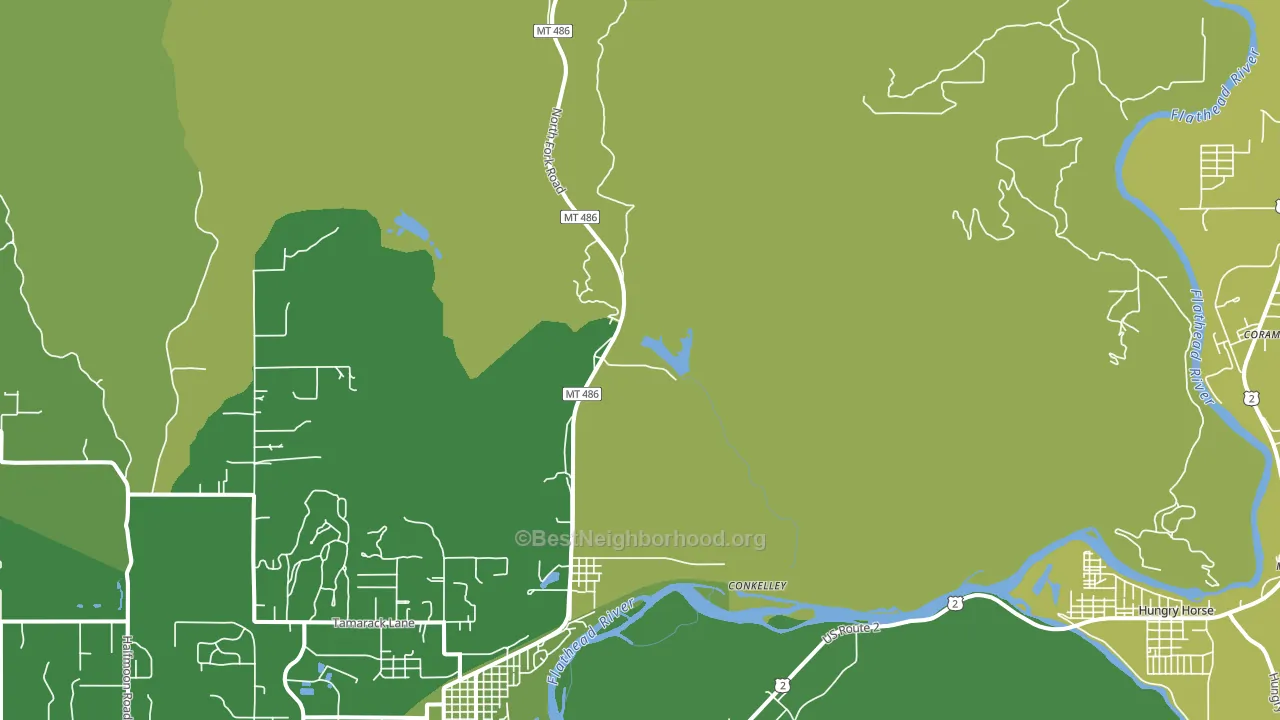 La Salle, MT block-group voter-turnout map