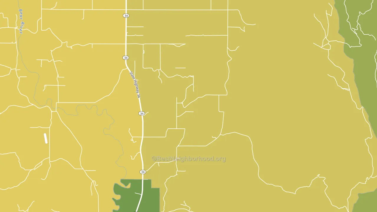 Lago, ID block-group voter-turnout map