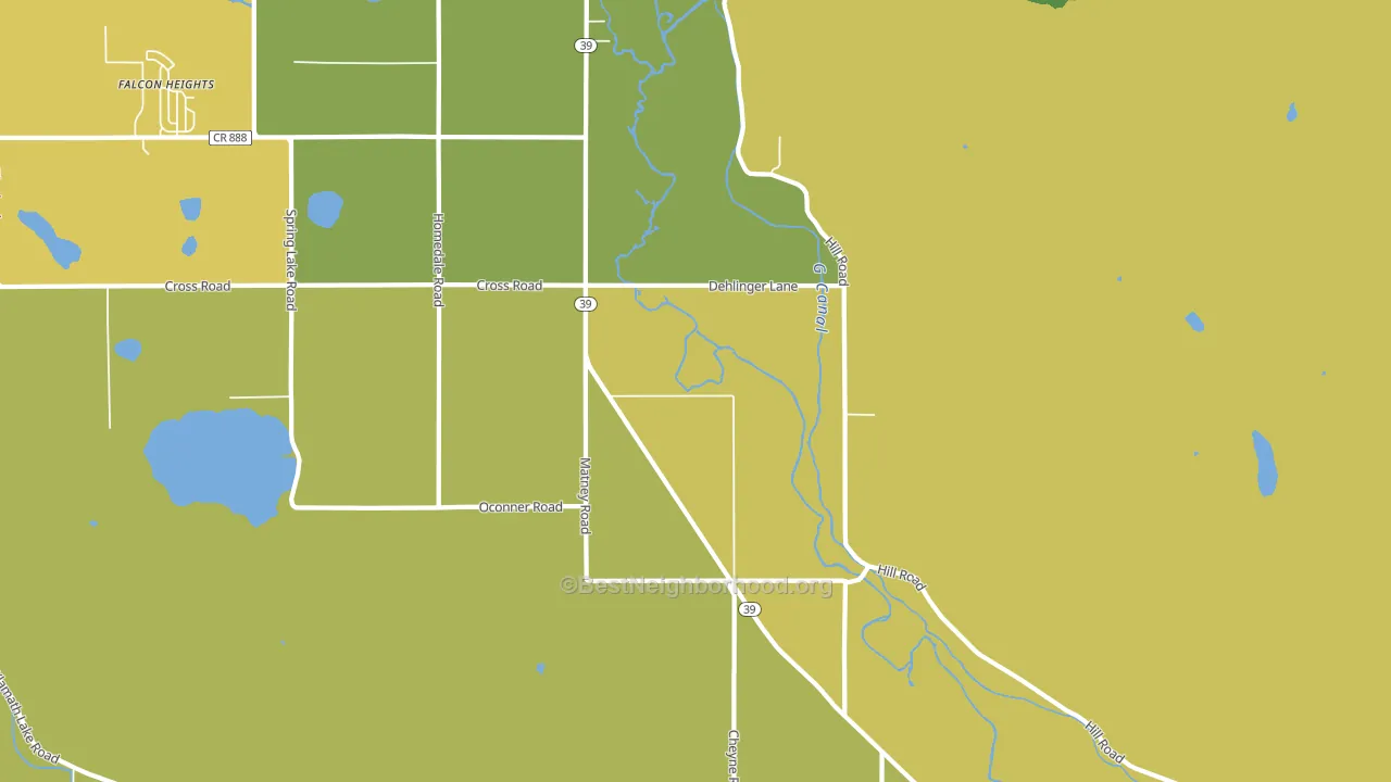 Lake of the Woods, OR block-group voter-turnout map