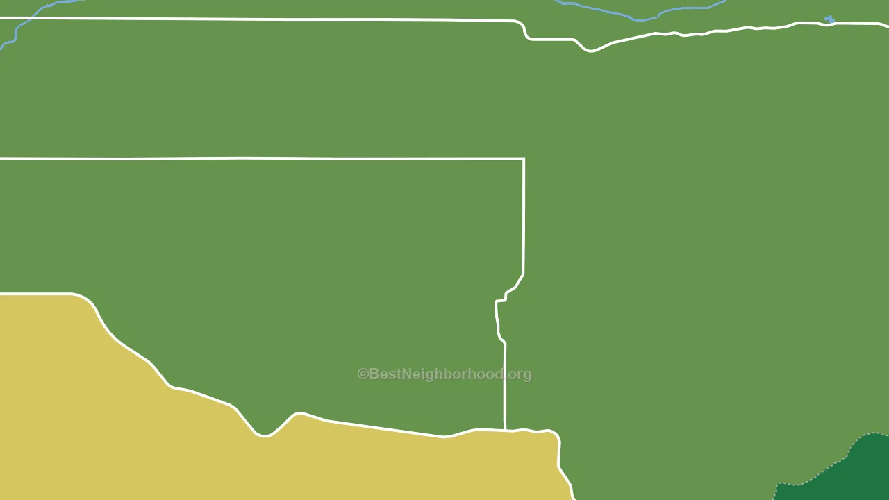 Lamont, ID block-group voter-turnout map