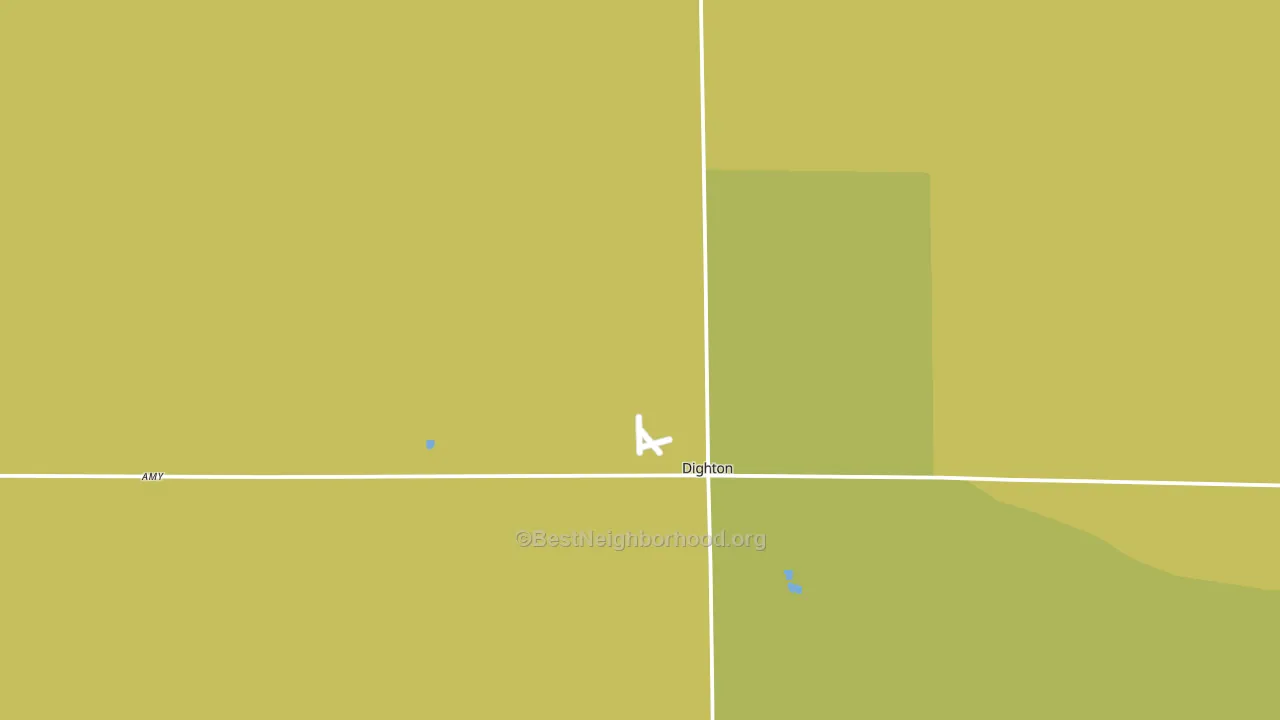 Lane County, KS block-group voter-turnout map