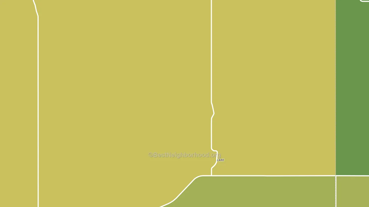 Lark, ND block-group voter-turnout map