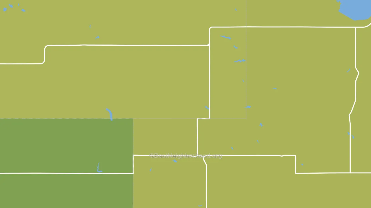 Ledger, MT block-group voter-turnout map
