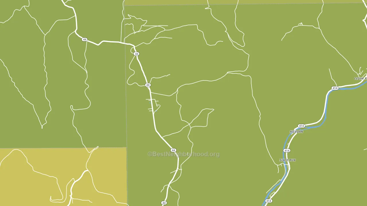 Leetonia, PA block-group voter-turnout map
