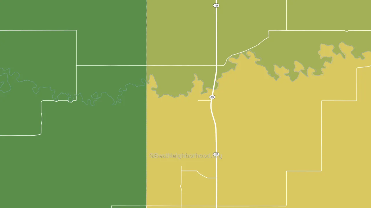 Lemmon, ND block-group voter-turnout map