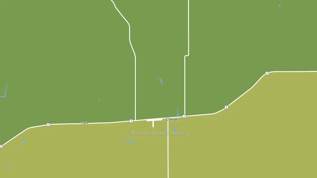 Liberty County, MT block-group voter-turnout map