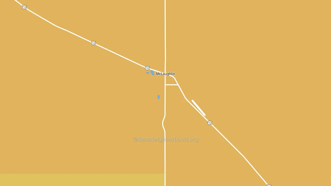 Liberty, SD block-group voter-turnout map