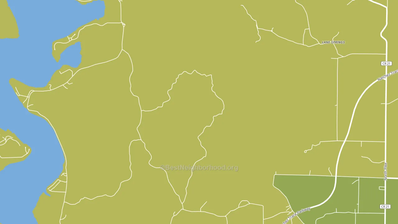Lime Kiln, AL block-group voter-turnout map