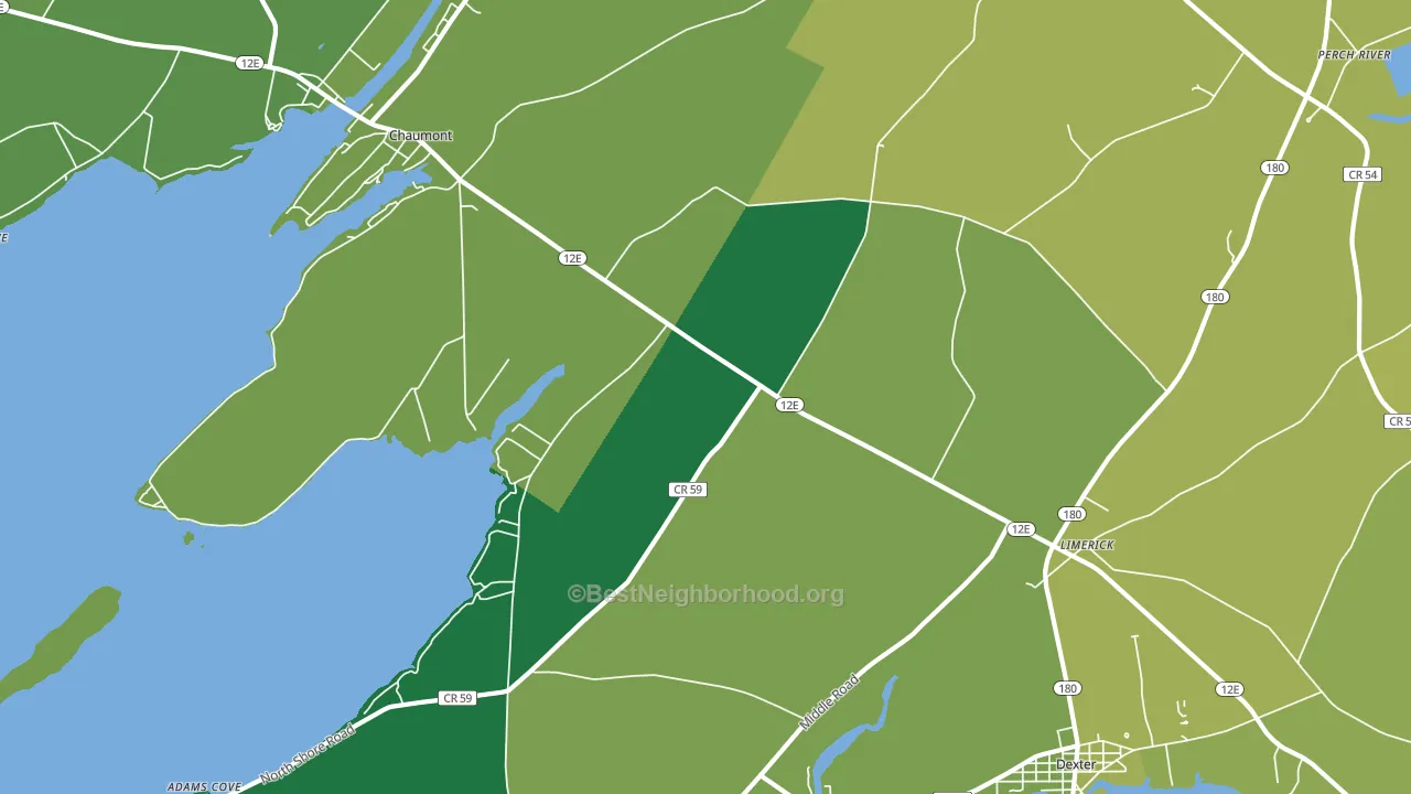 Limerick, NY block-group voter-turnout map