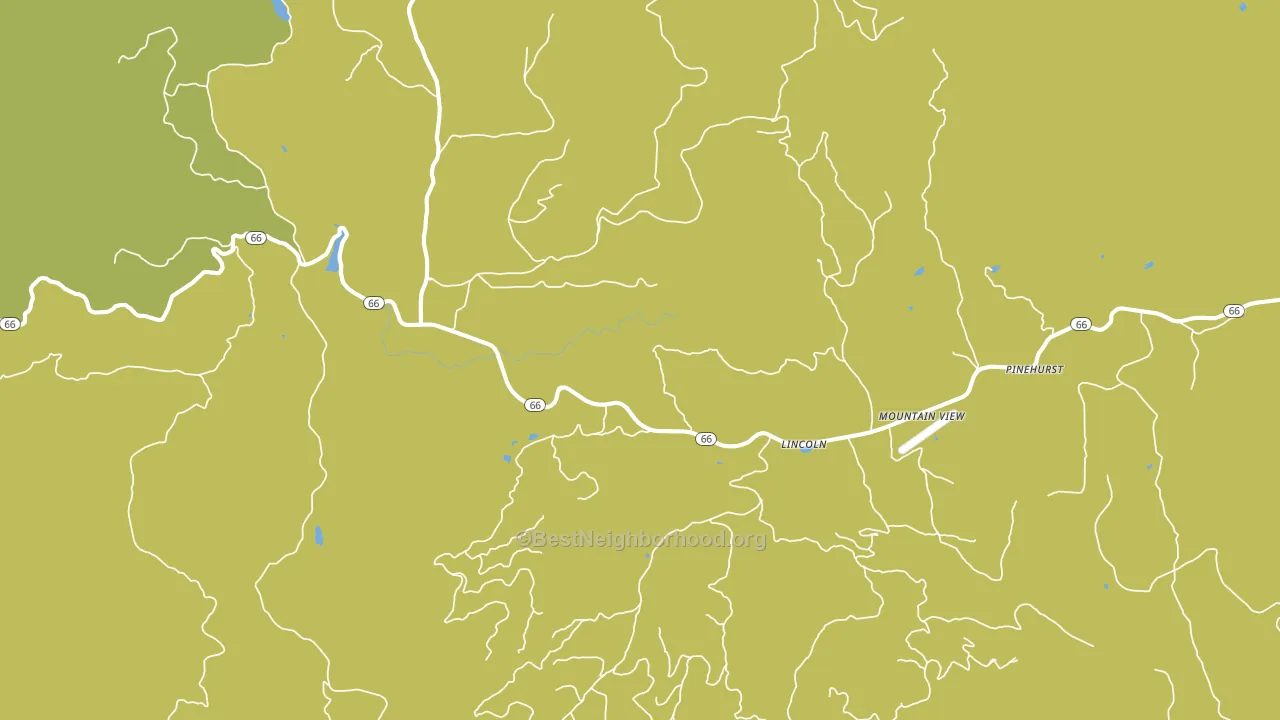 Lincoln, OR block-group voter-turnout map